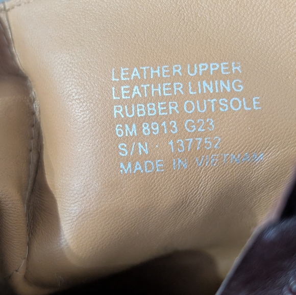 TORY BURCH Everly Gold Logo Leather Boot In Brown - Picture 6 of 10